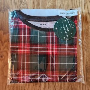 NWT Little Sleepies Fireside Plaid Mens Top